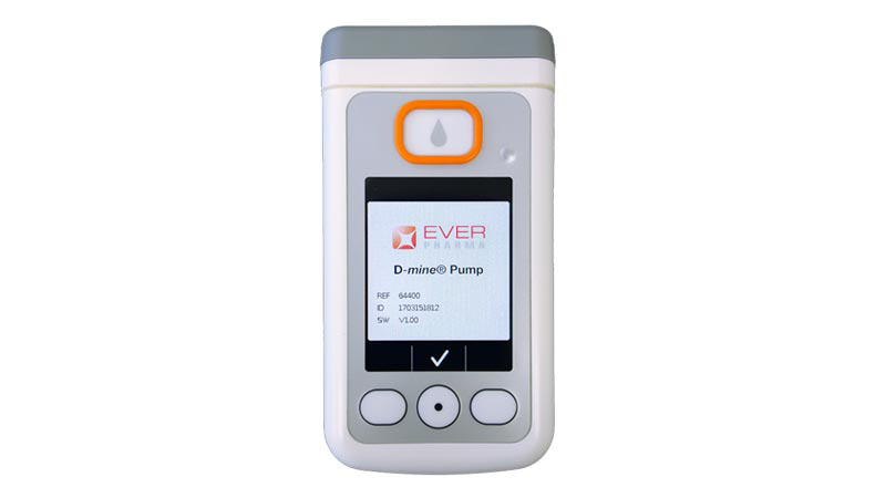 Innovative micro-infusion pump from Gerresheimer subsidiary Sensile Medical for EVER Pharma