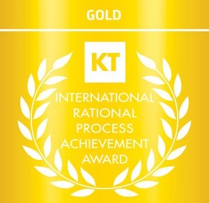 Spitzenplatz bei den KT International Rational Process Achievement Awards 2019