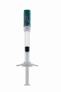 1.0 ml long safety syringe