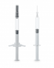 Gx RTF® ClearJect® polymer syringe with needle 1.0 ml long