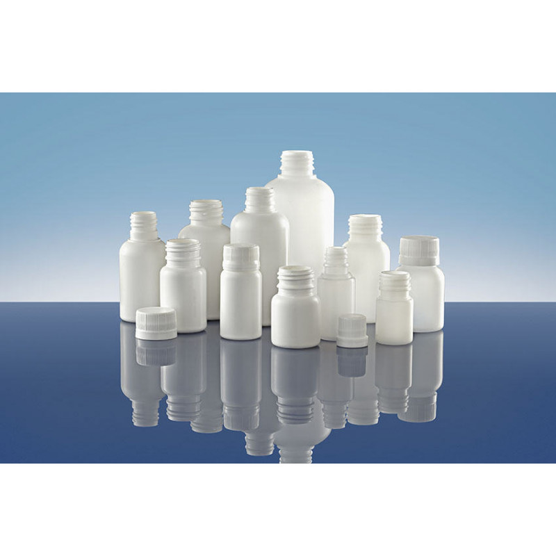 Frascos Polietileno PIP 24, Pilfer Proof, packaging plástico para productos farmacéuticos (50ml)