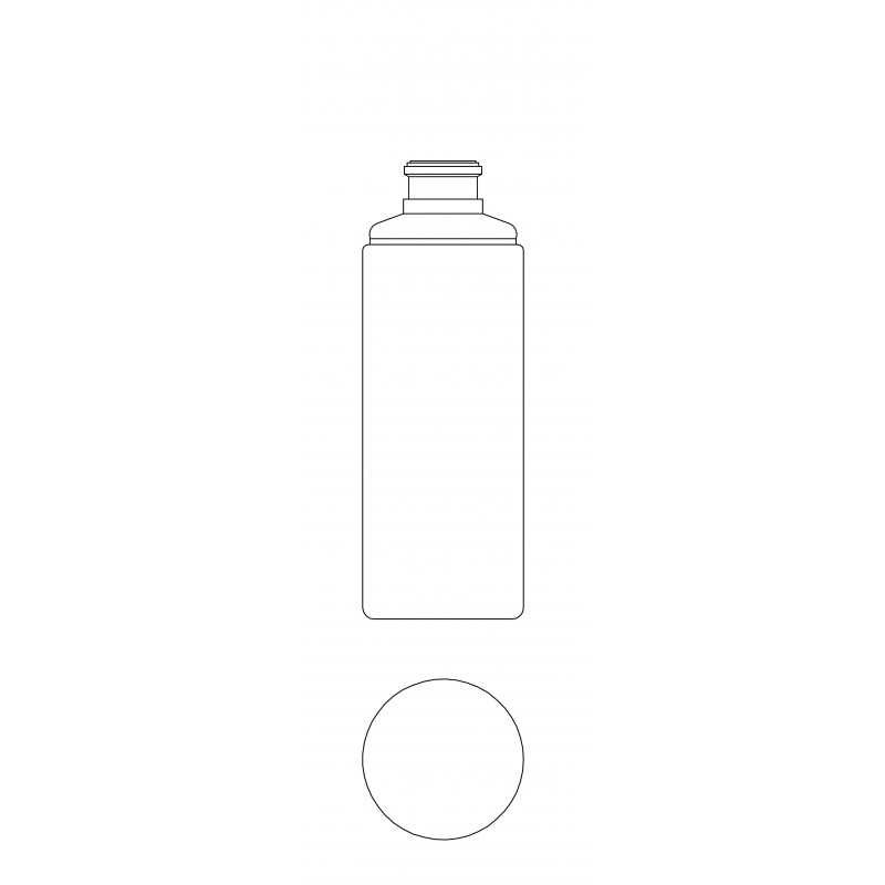 Drawing of BETA bottle
