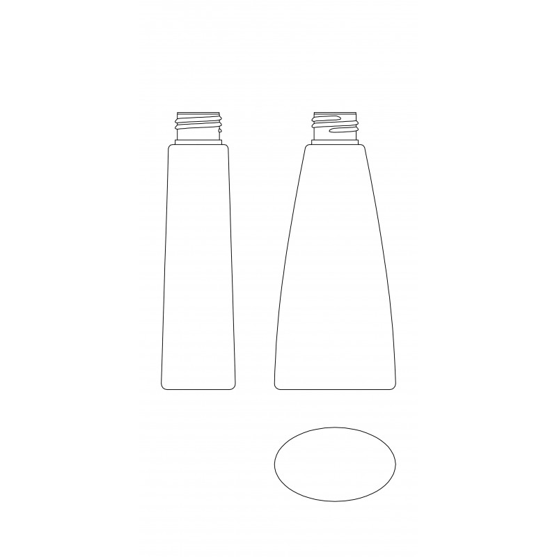 Drawing of LAMBDA bottle