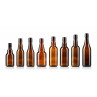 Beer bottles with swing stopper made of moulded glass (500ml)