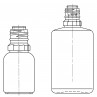 Dropper bottle - System A Drawing of dropper bottles - System A