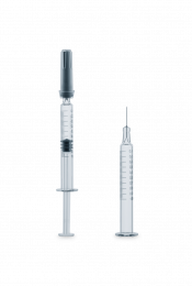 Gx RTF® and Gx® bulk needle syringes 1.0 ml long