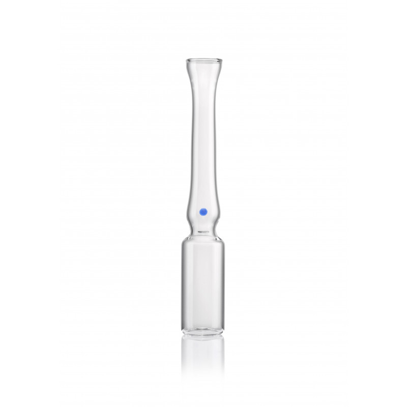Ampoule type C with code rings OPC made of clear tubular glass for numerous drugs (1ml)