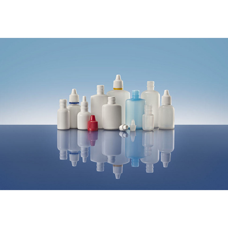 Sistemas Goteros Línea 15, cilíndrico, packaging plástico para productos farmacéuticos (15ml)