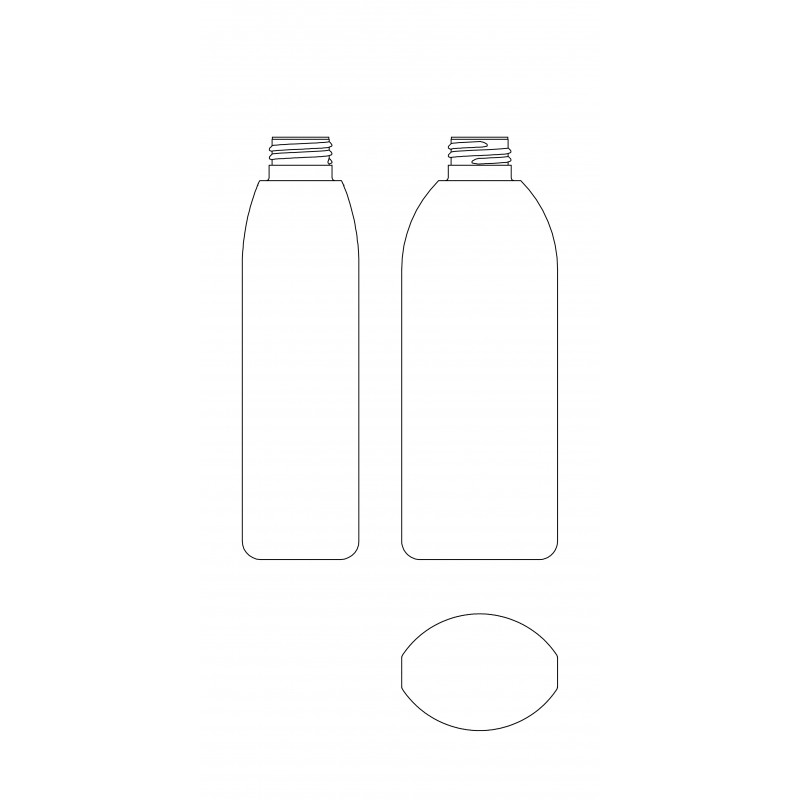 Drawing of SIGMA bottle