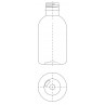 Drawing of ST bottle PP18 neck plastic cap