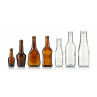 Spice and sauce bottles made of moulded glass (250ml)
