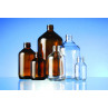 Syrup glass veral bottle made of moulded glass for pharmaceutical use