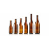 Wine bottles made of moulded glass (350ml)