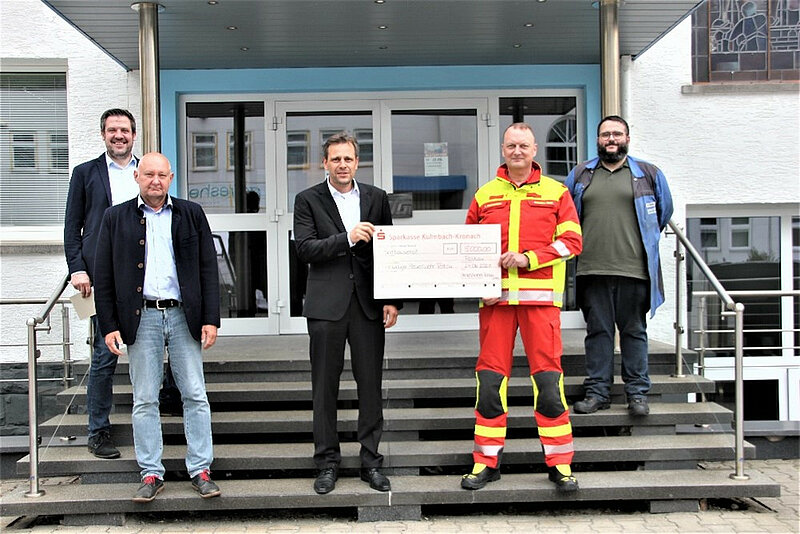 Gerresheimer dankt der freiwilligen Feuerwehr Tettau mit einer Spende