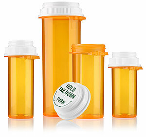 Prescription containers for the North American prescription retail market