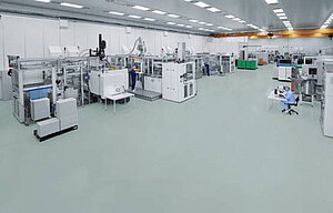 Reinraumproduktion nach ISO 14644-1 ISO Klasse 8 in Pfreimd, Deutschland