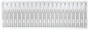 Packaging of bulk syringes in Rondo trays