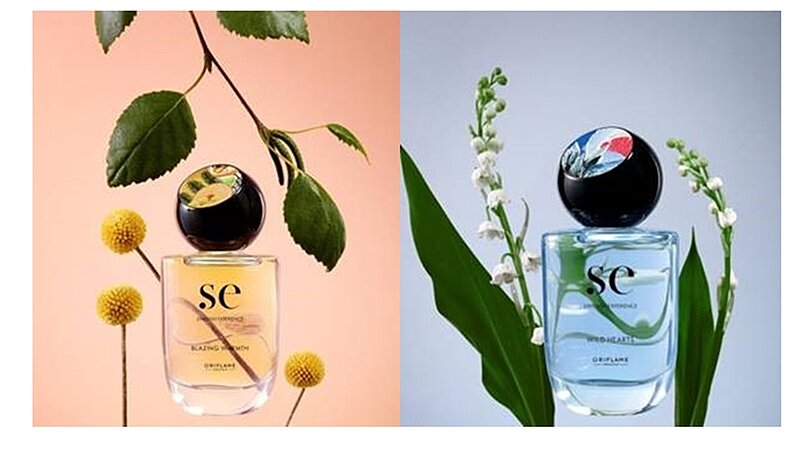 The new fragrances WILD HEARTS and BLAZING WARMTHS share a modern and sustainable Swedish design, with sophisticated bottles made from post-consumer recycled glass. 