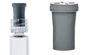 Tip Cap for prefillable luer lock glass syringes