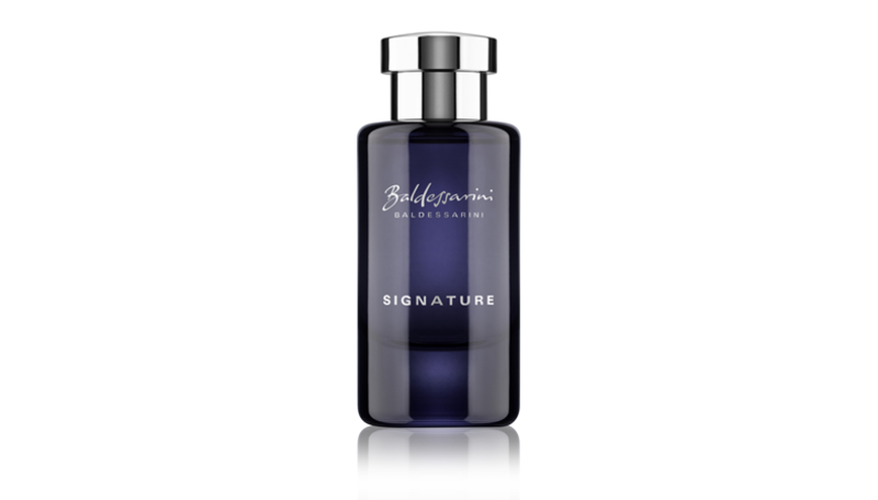 [Translate to German:] Baldessarini Signature - the design is as much a statement as the fragrance itself. 
