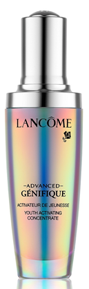 The "Génifique" bottle by Lancôme promises radiant beauty