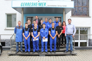 Zehn Auszubildende starteten mit dem 1.September einen neuen Lebensabschnitt mit dem Ausbildungsbeginn bei der Gerresheimer in Tettau.