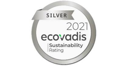 Mit 64 Punkten gehört Gerresheimer in diesem Jahr zu den besten 3% der von EcoVadis bewerteten Unternehmen im Sustainability Rating und verbessert damit seinen Silberstatus. 