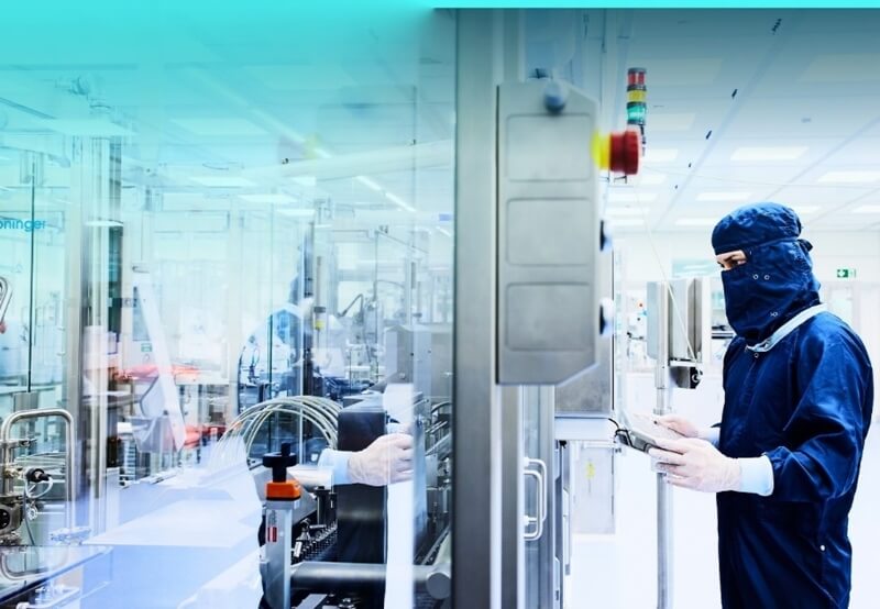 Gerresheimer produziert zahlreiche Produkte für die Pharmawelt in Reinraumumgebungen.