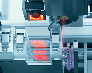 Laser welding of medical products
