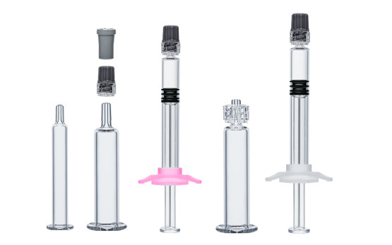 Gx® prefillable luer lock glass syringes