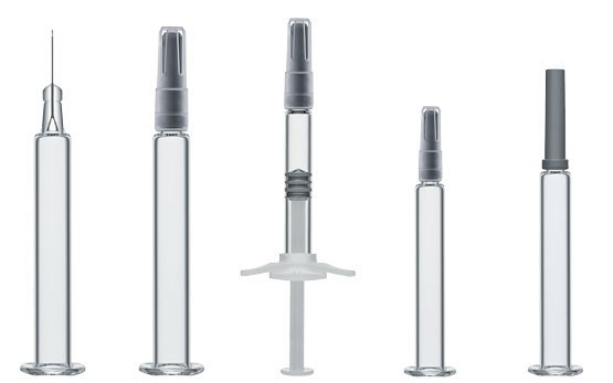 Gx® prefillable needle glass syringes