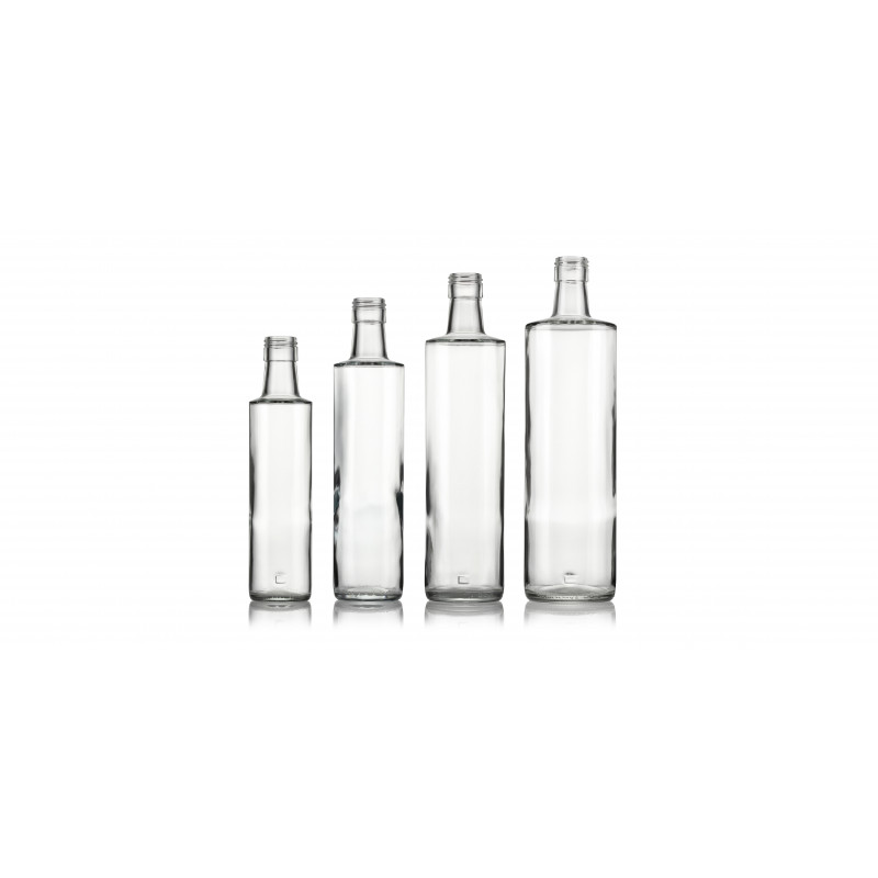 Spirit bottles made of moulded glass (350ml)